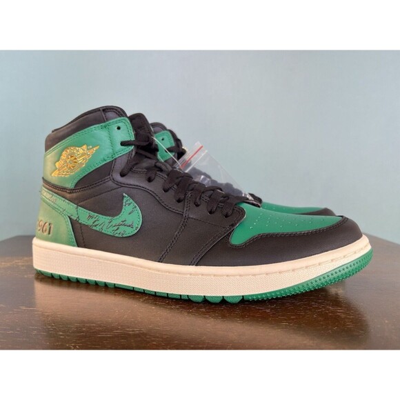 Nike Air Jordan 1 Retro High Golf Eastside 1961 Green/Black Size 11.5 FJ0849-001 - Picture 2 of 11